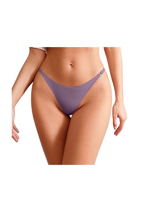 Lingerie Femme Sexy Ensemble Homme Sexy Hot y22k Culotte de Bikini sans Couture pour Femme Culotte en Stretch Doux sous-vêtem