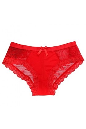 Lingerie Femme Sexy Ensemble Homme Sexy Hot y28.k Femmes Sexy Dentelle Culottes Femmes Bow Briefs Culottes sous-Vêtements en 