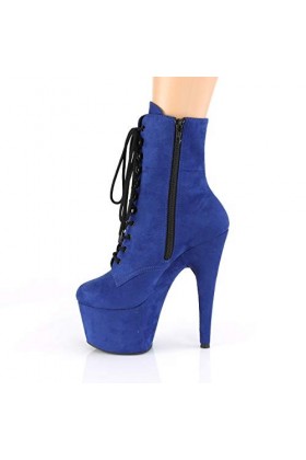 Pleaser ADORE-1020FS Royal Blue Faux Suede/Royal Blue UK 6 EU 39 