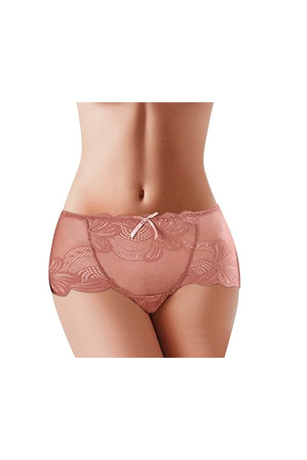 Lingerie Femme Sexy Ensemble Homme Sexy Hot y*2k Shorty Confort décontracté pour Femme Bikini Culotte sous-vêtement Dentelle 