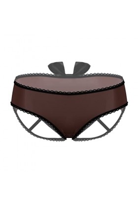 ADMAY 2023 New y/2/k Style Lingerie Culottes pour Femmes Culottes Ouvertes Sexy Culottes à nœud Taille Basse Culottes découpé