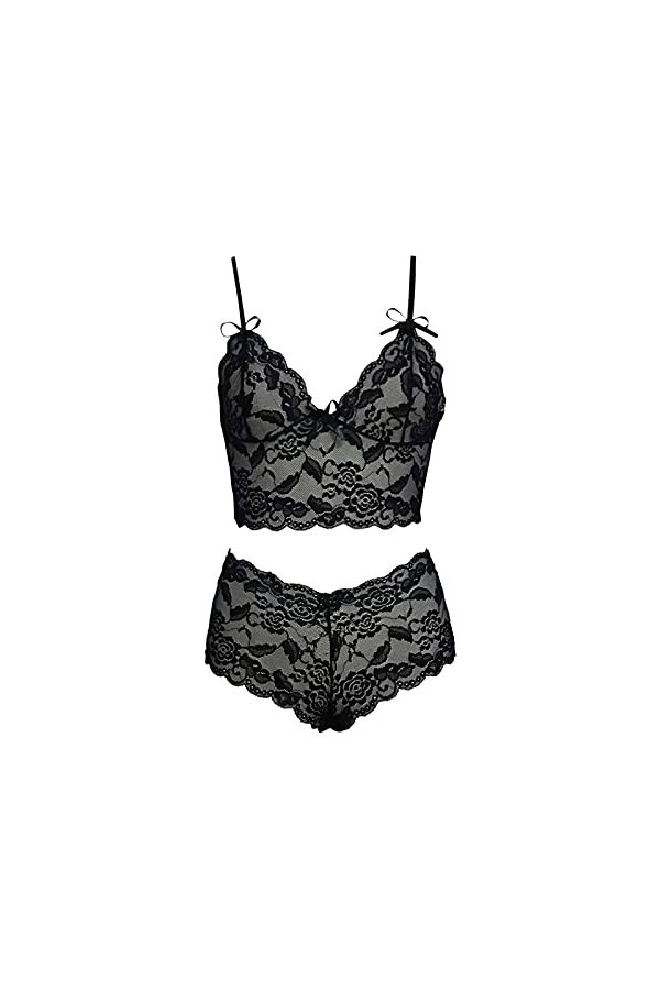 Femmes Lingerie Sexy Chemise de Nuit Dentelle Fine Vetement Hot Femme Sexy sous-VêTement Body Combinaison Sexy Lingerie Pyjam