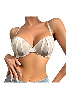 Lingerie Femme Sexy Ensemble Homme Sexy Hot y20k Soutien-Gorge à Armatures en Maille Femmes Grande Taille Gilet Crop Fil libè