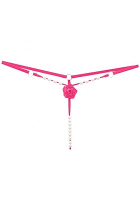 2023 New y*2k Style Lingerie Femmes Sexy gland maille perle slips évider culotte Crochet à lacets culotte tongs G String Ling