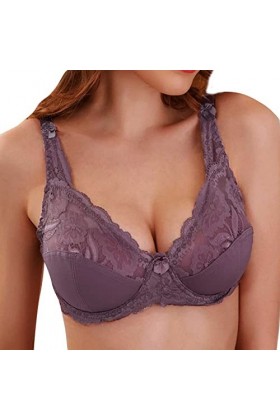 CUTeFiorino Unterwachen Femme Ensemble Sexy Ultra Mince et Réglable Soutien-gorge Sous-vêtements Lingerie Femme Femme Noël, l