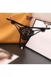 Générique Culotte SFemmeCouture Femme String Borat Nuisettes Grandes Tailles Sensuelle String Ficelle pour Femme Hot Sexy Cul