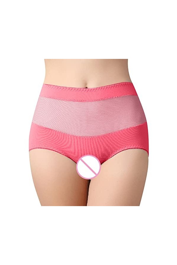 Lingerie Femme Sexy Ensemble Homme Sexy Hot y27k Nouveaux sous-vêtements en dentelle translucide taille haute en coton confor