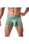 Sexy String pour Hommes Tanga Thong Sexy Longue U Bulge Poche Éléphant Tronc String Extensible Taille Basse éRotique Culotte 