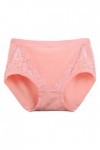 Slips pour Femme Taille Haute Pantalons Triangle en Pur Coton et Soie Shorts Stretch Culottes Couleur Unie Tangas personnalis