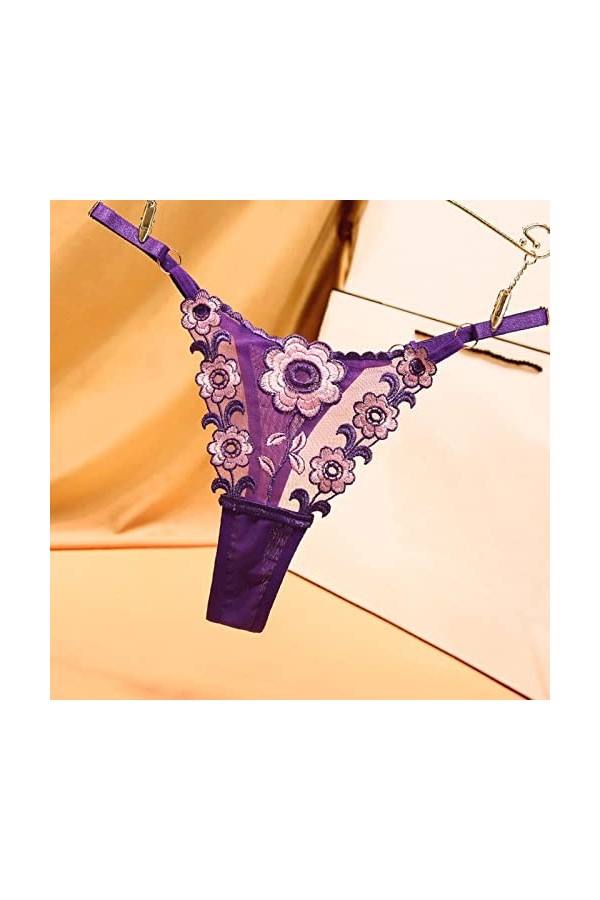 Culotte Ventre Plat Femme Invisible Strings Et Tangas Femme Tenue Sexy Respirant C String Ficelle Culotte Dentelle Sexy Sexy 