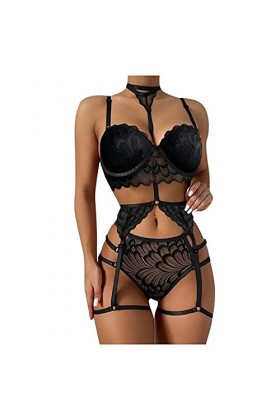 Générique Anneau vêtements de Nuit Lingerie Sexy Acier sous-vêtements Pyjamas Mode Dentelle jarretière Menstruelle Sexy