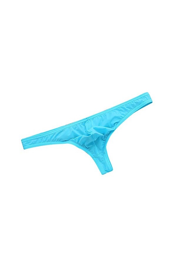 BIISDOST String sous-vêtement surélevé sous-vêtements de Glace T Culotte en Soie Sexy Hommes Shorts sous-vêtements sous-vêtem