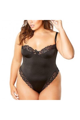 LDZYXY Femmes Sexy Plus Taille Dentelle sous - vêtements Collants Pyjamas Collants poupées sous - vêtements