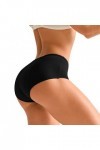 Culotte Anti Fuite Urinaire Femme Lavable Légère Panties Étanches Multicolore sous-Vêtements Tentation Underwear Fit Taille B