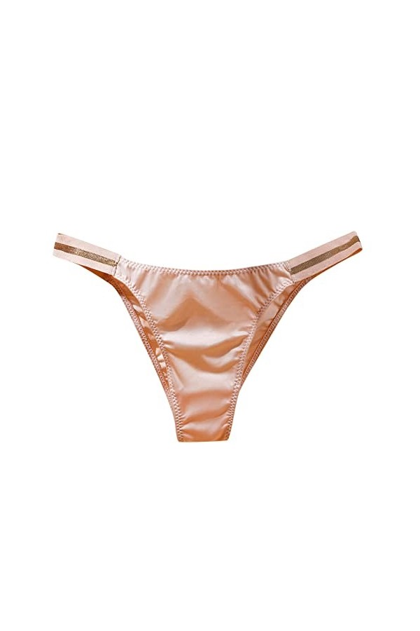 Femmes Sexy Culotte sans Couture Taille Moyenne Glace Soie Hanche Levage Slips sans Sentir Coton Entrejambe Culotte Body Viny