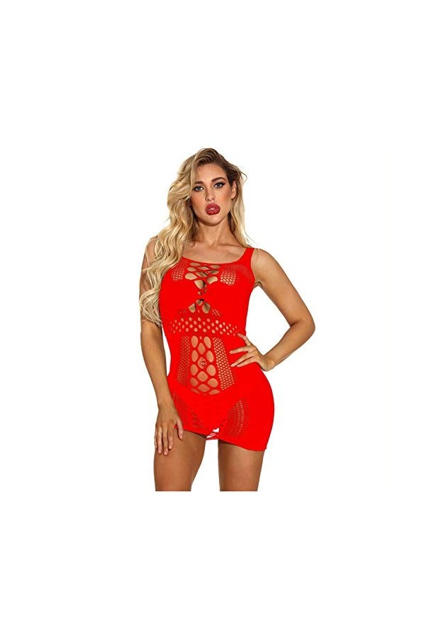 Lingerie Femme Sexy Ensemble Homme Sexy Hot y29k Lingerie Robe Night Wear Sexy Hollow Sleepwear Filet de pêche Femmes sous-vê