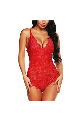 Générique Nuisettes Sexy Femme Sensuelle Body Nuisette Sexy Hot Harness Lingerie See Through Clubwear Coquine Nuit Body Sissy