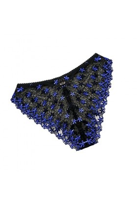 PANPANY Culottes pour Femme sous Vetements String sans Couture Soutien-Gorge Dentelle Multipack Confortables Taille Basse Mul