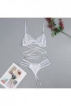 Lingerie Femme Sexy Ensemble Homme Sexy Hot y21k Dentelle sous-vêtements Femmes Bandage Bra Sexy Bodydoll Lingerie Set Sleepw