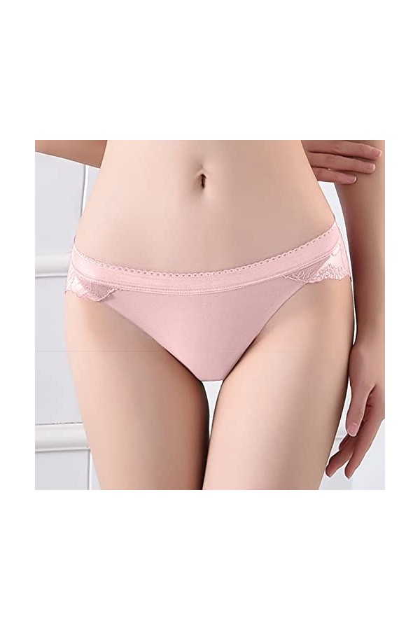 Ghemdilmn Sous-vêtement confortable, ludique, creux et sexy pour femme, d-rose, XL