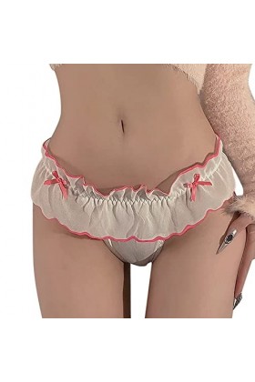 Lingerie Femme Sexy Ensemble Homme Sexy Hot y2*k Sexy Dentelle Taille Basse Dames Culotte Coton Entrejambe Doux Femmes sous-v