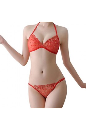 Lingerie Femme Sexy Ensemble Homme Sexy Hot y25k Femmes sous-vêtements Culotte Ensemble Motif sous-vêtements en Dentelle Tail