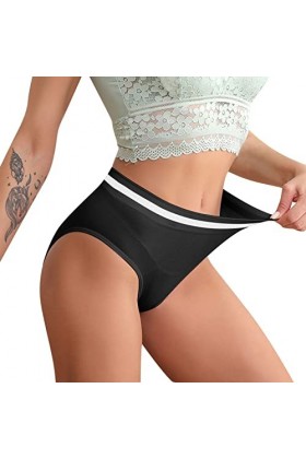 Lingerie Femme Sexy Ensemble Homme Sexy Hot y*2k Femmes Taille Haute sans Couture Culotte Coton Entrejambe Abdomen Filles Sex