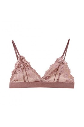 Cardigan en dentelle - Soutien-gorge crop Wire - Lingerie sexy - Col en V - Sous-vêtements - Avec rembourrage de poitrine SL 