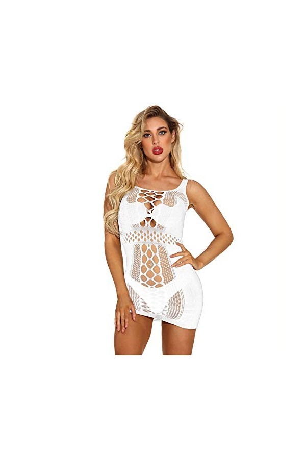 Lingerie Femme Sexy Ensemble Homme Sexy Hot y29k Lingerie Robe Night Wear Sexy Hollow Sleepwear Filet de pêche Femmes sous-vê