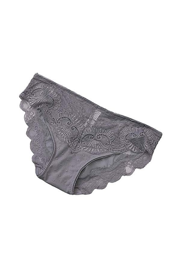 BIISDOST Voile-Through Lingerie Dentelle Respirable Sexy Briefs Mode sous-vêtements Culottes Femmes Combinaison Sexy Hot Gre