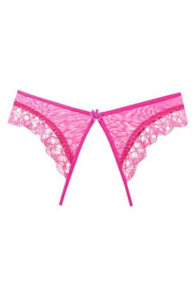 ADMAY 2023 New y2.k Style Lingerie Culotte pour Femme sans Fente en Dentelle String Taille Basse Sexy Dentelle Garniture T Cu