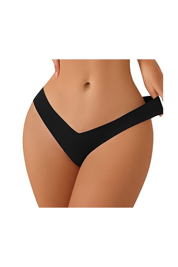 Lingerie Femme Sexy Ensemble Homme Sexy Hot y28.k Culotte de Bikini sans Couture pour Femme Culotte en Stretch Doux sous-vête