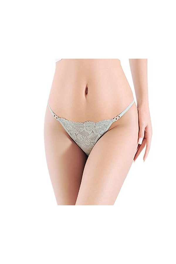 Générique Culotte Ouverte Sexy à LEntre Jambe String Dentelle pour Femme Tenue Sexy Sensuelle String Ventre Plat Culotte san