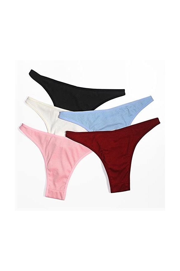 Vexiangni Culotte pour femme - Ouvert - Sans coutures - Pour cosplay - Sexy - String sexy - Sous-vêtement sexy - Entrejambe o