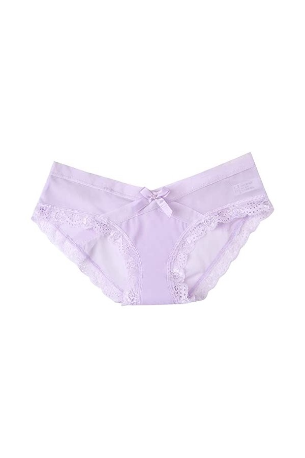 Vexiangni Culotte sexy en dentelle florale pour femme - En maille filet - Pour cosplay - Sexy - String - String - Sous-vêteme