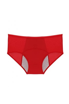 Culottes Coton pour Femme Étanches Panty Physiologiques Period Shorties Tentation Tanga Coquine Couleur Unie Slip Ultra Mince