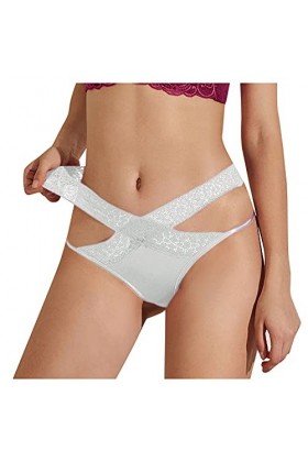 BIISDOST Slips Femmes Sexy Culotte Lingerie Lift Culotte Femmes Culotte Haute Dentelle Culotte Plus Culotte Taille Taille san