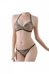 Lingerie Femme Sexy Ensemble Homme Sexy Hot y25k Femmes sous-vêtements culotte ensemble motif sous-vêtements en dentelle tail