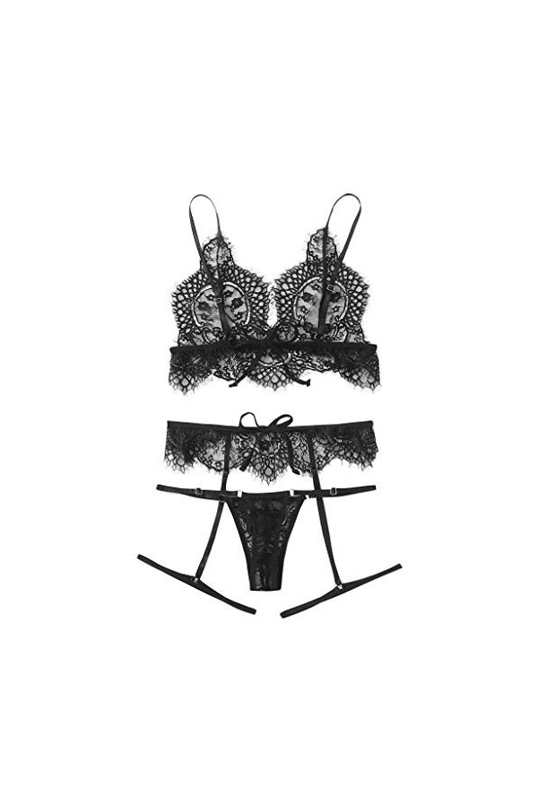 Ensemble Lingerie Feminine Sexy Sissy Érotique Lingerie Slutty Hot Teddy Mini Robe Erotisme Lingerie Hyper Sexy Valentin Nuit