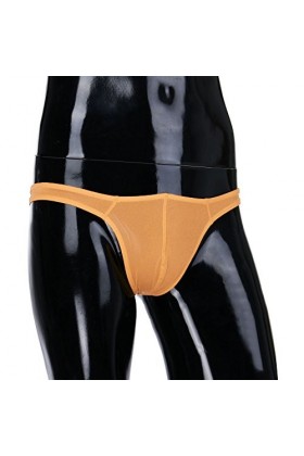 Short boxer doux pour homme Sexy Slip Pouch Bulge Sous-vêtements pour homme Drôle Boxer Homme, jaune, L