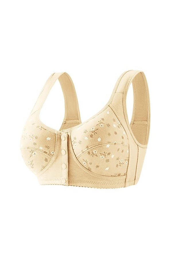 HANXIULIN Femme Grand Soutien-gorge Bonnets Souple Bustier Fit Armatures Soutien-gorge sans Armatures Grande Taille Sous-vête