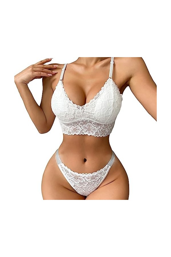 Lingerie Sexy Hot Chaude Lingerie Sexy Ensemble Sexy Lingerie Sexy en Dentelle Classique Lingerie Sexy Coquine Hot Ouverte Li