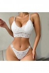 Lingerie Sexy Hot Chaude Lingerie Sexy Ensemble Sexy Lingerie Sexy en Dentelle Classique Lingerie Sexy Coquine Hot Ouverte Li