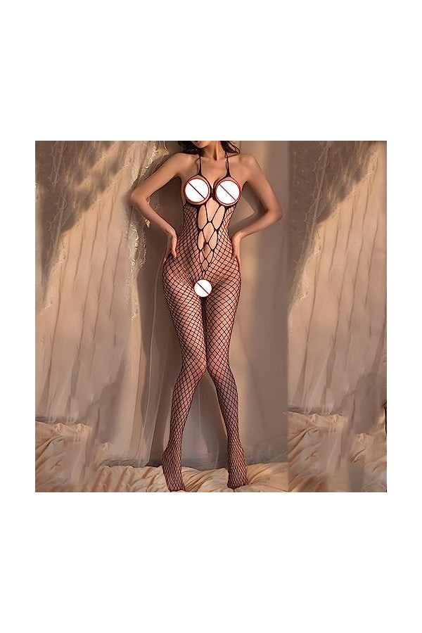 Sous Vêtement Ensemble Sexy Lingerie Net Vêtements Fichiers Ouverts Lait Maternel No Off Passion Costume Transparent Sexy Bas