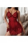 Lingerie Erothique Sexy Erotisme Erothique Ensemble Slutty Hot Col en V Profond Nuit Body Ouverte De Nuit en Lingerie Coquine