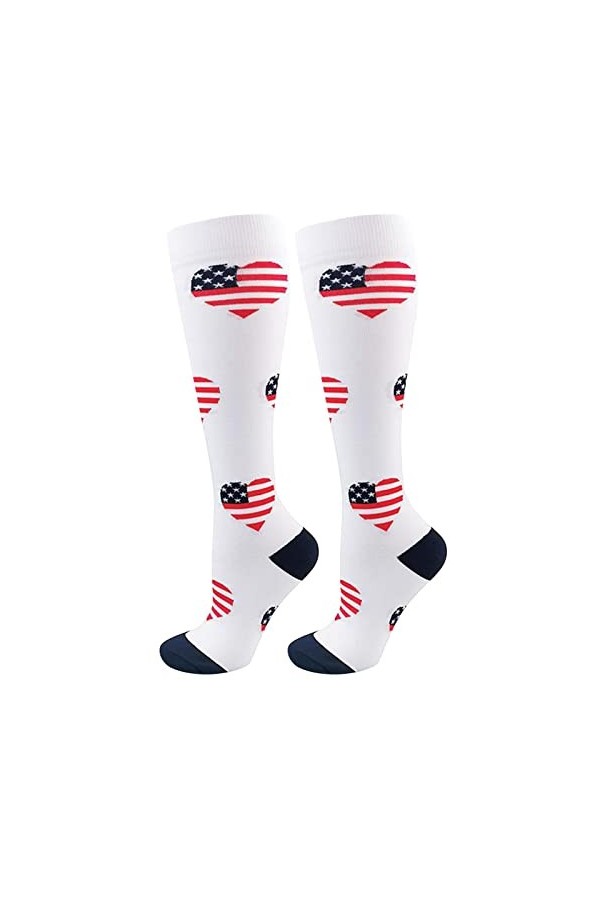 Porte-jarretelles pour cuisses - Drapeau américain pour homme et femme - Rayures - Fantaisie patriotique pour homme et femme 