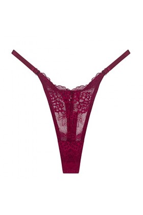 Lingerie Femme Sexy Ensemble Homme Sexy Hot y*2*k Femmes Mince Camisole Dentelle Culotte Jacquard Évider Sexy Taille Basse T 