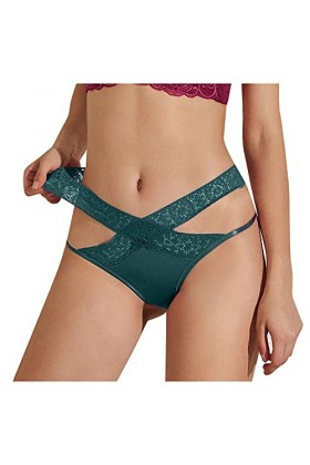 BIISDOST Slips Femmes Sexy Culotte Lingerie Lift Culotte Femmes Culotte Haute Dentelle Culotte Plus Culotte Taille Taille san