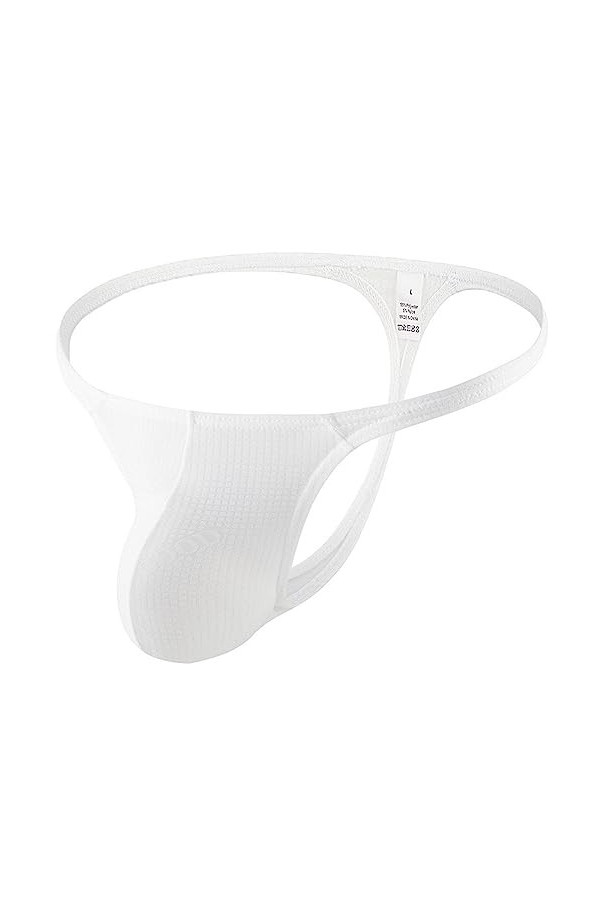 Homme Boxers Slip Maillot de Bain Sexy pour Homme Strings pour Hommes Sexy Low Rise G String Briefs Bulge Pouch Underwear Mic