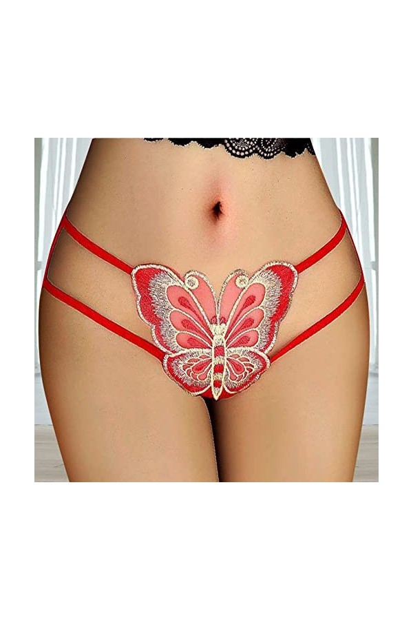 LANSKIRT Culottes Femme sans Couture sous VêTements Sexy sous-vêtements en Dentelle pour Femmes avec Motif évider des sous-vê